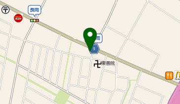 福生警察署長岡駐在所の地図画像