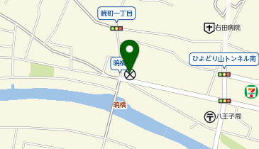 八王子警察署安戸駐在所の地図画像