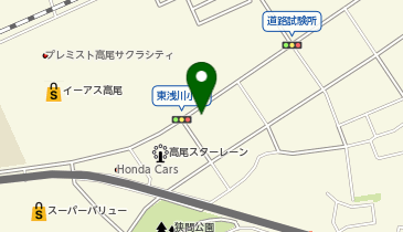 高尾警察署東浅川駐在所の地図画像