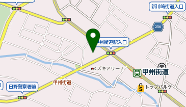 日野警察署日野橋駐在所の地図画像