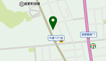 帯広警察署音更交番の地図画像