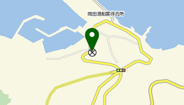 大島警察署岡田駐在所の地図画像