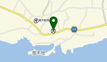 大島警察署差木地駐在所の地図画像