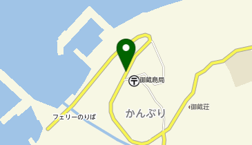 三宅島警察署御蔵島駐在所の地図画像