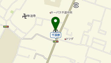 水戸警察署千波町交番の地図画像