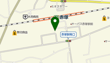 水戸警察署赤塚駅前交番の地図画像