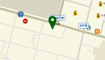 水戸警察署県庁前交番の地図画像