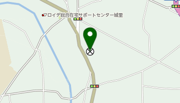 笠間警察署城里地区交番の地図画像