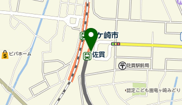 竜ケ崎警察署龍ケ崎市駅前交番の地図画像