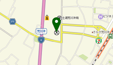 土浦警察署荒川沖交番の地図画像