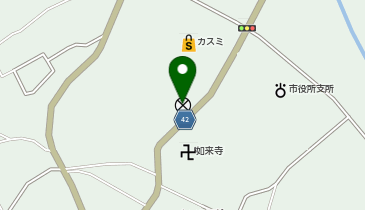 石岡警察署八郷地区交番の地図画像