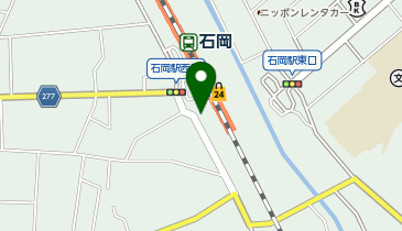 石岡警察署石岡駅前交番の地図画像