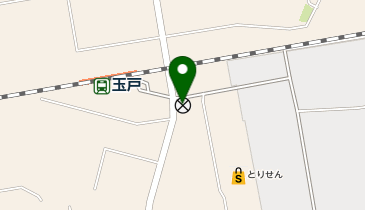 筑西警察署玉戸交番の地図画像