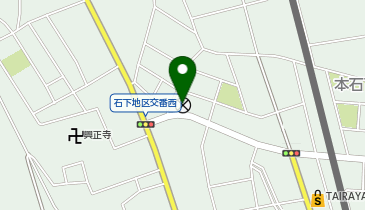 常総警察署石下地区交番の地図画像