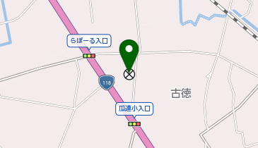 那珂警察署瓜連駐在所の地図画像