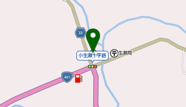 大子警察署小生瀬駐在所の地図画像