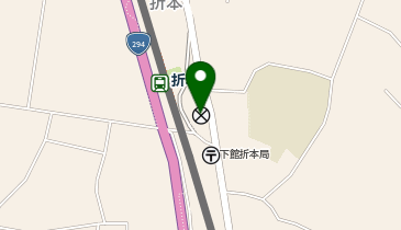 筑西警察署折本駐在所の地図画像