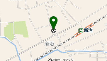 筑西警察署新治駐在所の地図画像