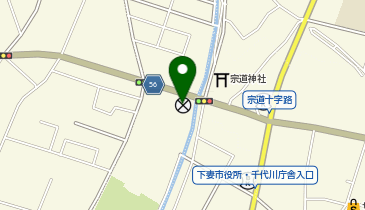 下妻警察署きぬ駐在所の地図画像