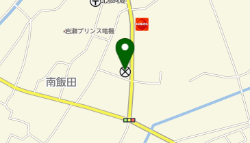 桜川警察署南飯田駐在所の地図画像