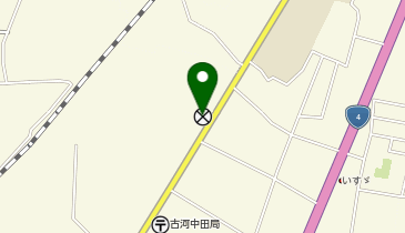 古河警察署中田駐在所の地図画像