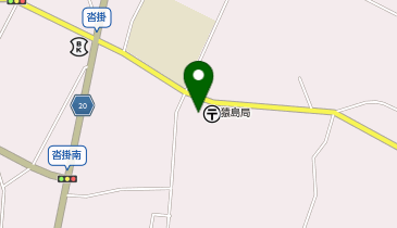 境警察署沓掛駐在所の地図画像