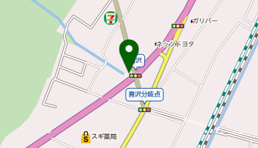 小山警察署喜沢交番の地図画像