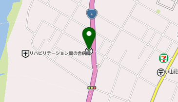 小山警察署若木交番の地図画像