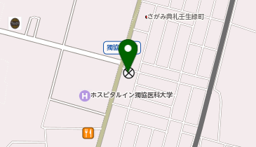 栃木警察署おもちゃのまち交番の地図画像