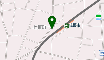 佐野警察署南交番の地図画像