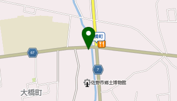 佐野警察署大橋町交番の地図画像