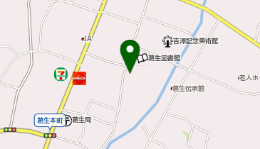 佐野警察署葛生交番の地図画像