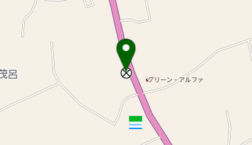 鹿沼警察署茂呂交番の地図画像