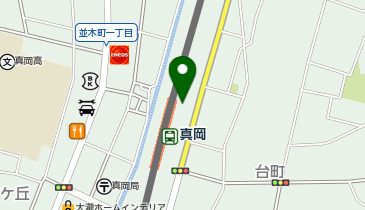 真岡警察署真岡駅交番の地図画像