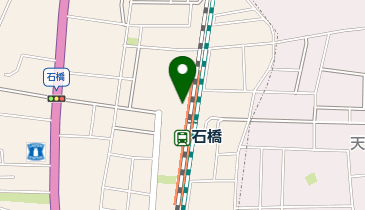 下野警察署石橋駅前交番の地図画像