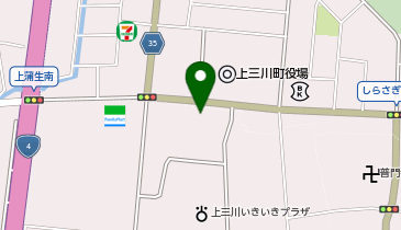 下野警察署上三川交番の地図画像