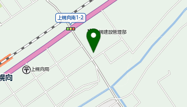 岩見沢警察署上幌向駐在所の地図画像