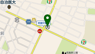 下野警察署祇園交番の地図画像