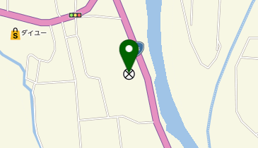 大田原警察署黒羽交番の地図画像