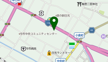 今市警察署小倉町交番の地図画像