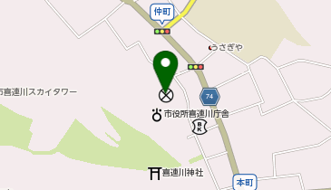 さくら警察署喜連川交番の地図画像