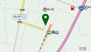 那須烏山警察署烏山駅前交番の地図画像