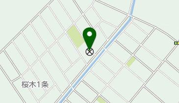 岩見沢警察署桜木駐在所の地図画像