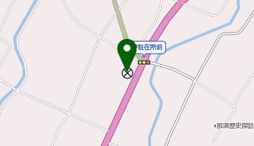 那須塩原警察署芦野駐在所の地図画像