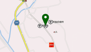 佐野警察署常盤駐在所の地図画像