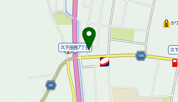 真岡警察署久下田駐在所の地図画像