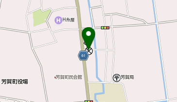 真岡警察署祖母井駐在所の地図画像