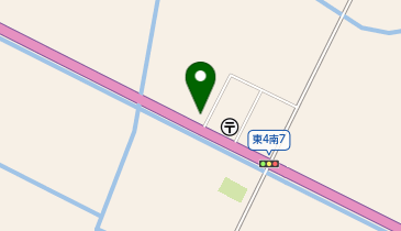 栗山警察署南長沼駐在所の地図画像