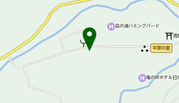 今市警察署湯西川駐在所の地図画像