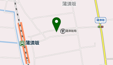 さくら警察署蒲須坂駐在所の地図画像